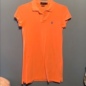 Short sleeve Ralph Lauren polo dress.